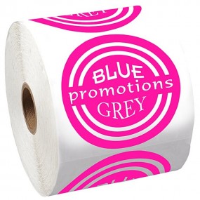 Selbstklebende Etiketten Sticker Aufkleber auf Rolle in...
