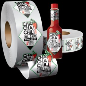 Selbstklebende Etiketten Sticker Aufkleber auf Rolle in...