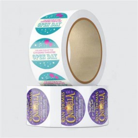 Selbstklebende Etiketten Sticker Aufkleber auf Rolle in...