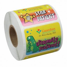 Selbstklebende Etiketten Sticker Aufkleber auf Rolle in...